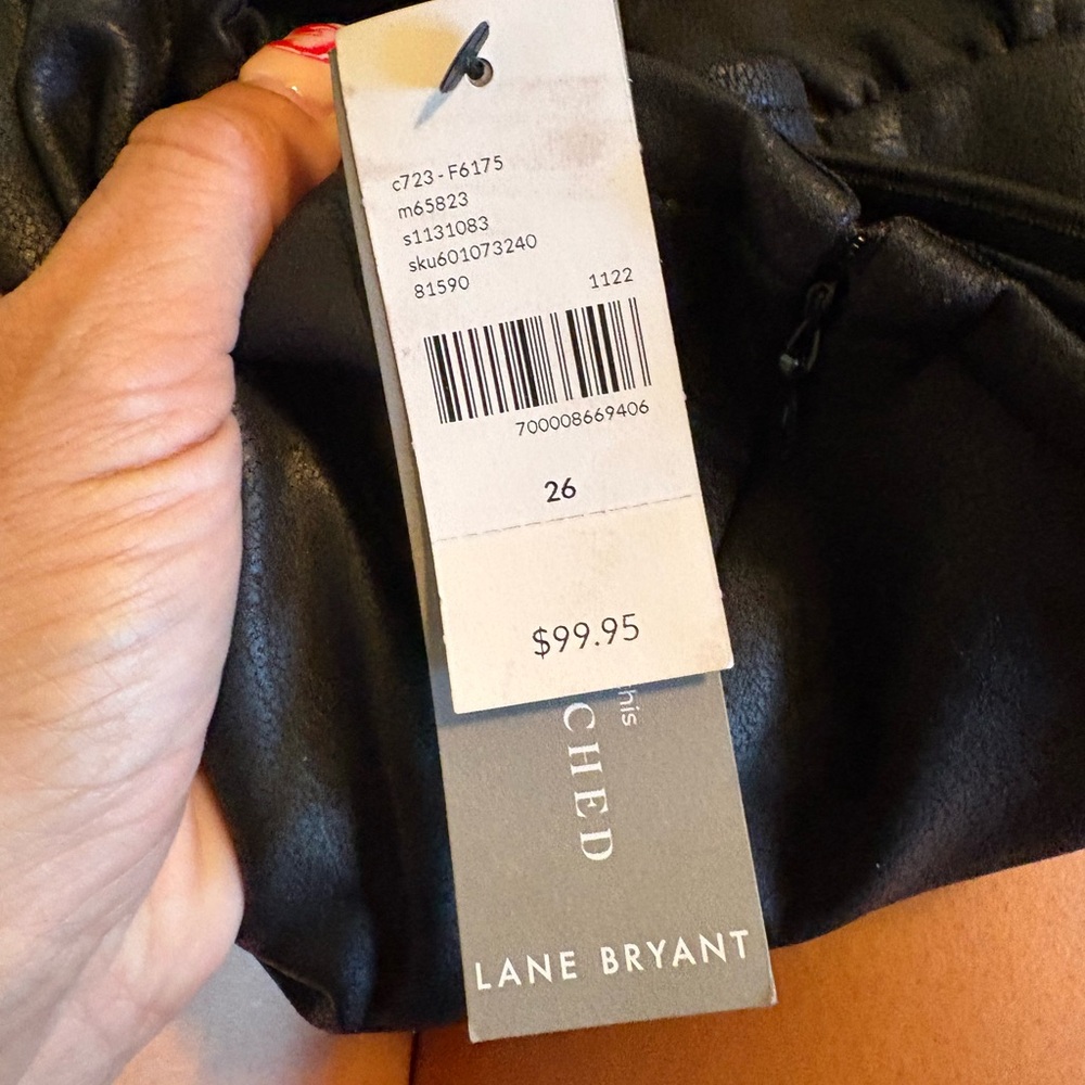 NWT new LOFT High‎ Waist Black Women's Shorts size large 0205 - Picture 6 of 9